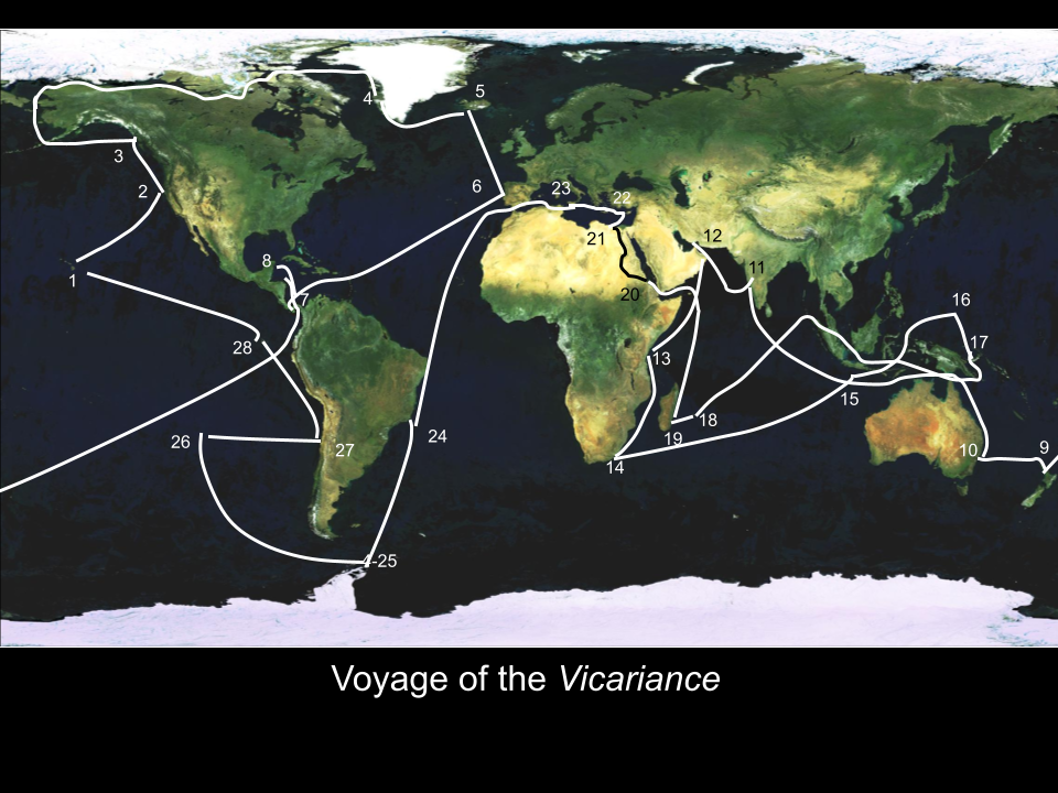 Vicariance map